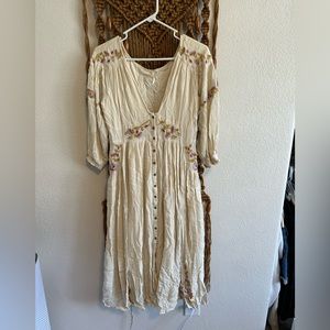 Free people midi dress